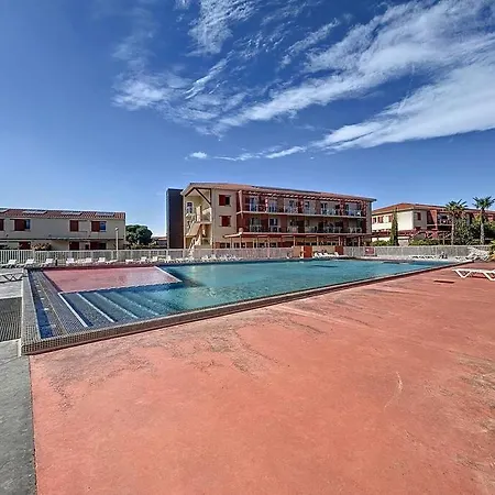 アパート 3617-appartement 4 Couchages Avec Piscine アルジェレス・シュル・メール