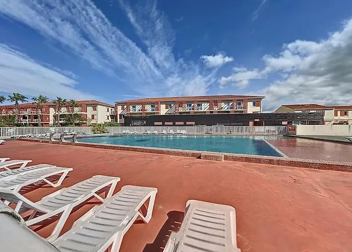 3617-appartement 4 Couchages Avec Piscine 아르젤레쉬르메르