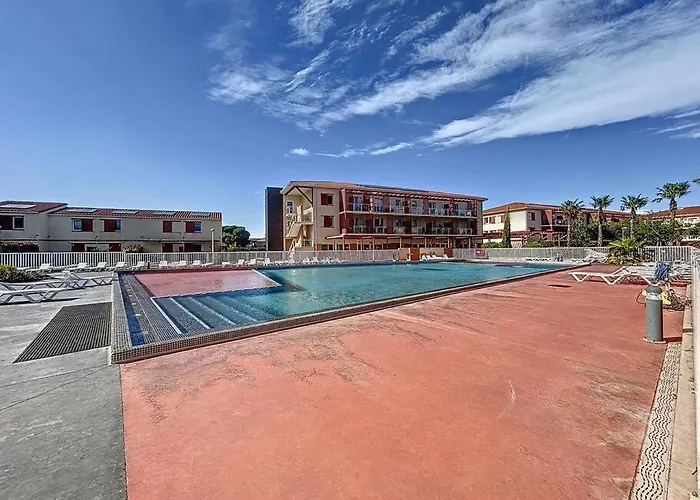 아파트 3617-appartement 4 Couchages Avec Piscine 아르젤레쉬르메르