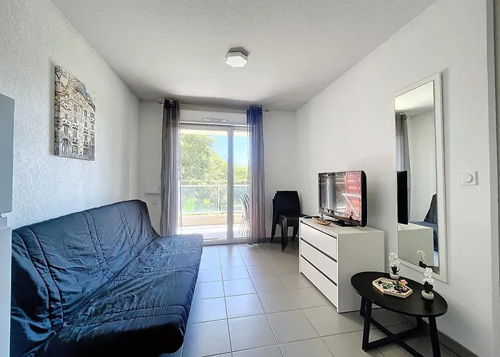3617-appartement 4 Couchages Avec Piscine * 아르젤레쉬르메르