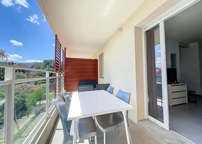 아파트 3617-appartement 4 Couchages Avec Piscine 아르젤레쉬르메르